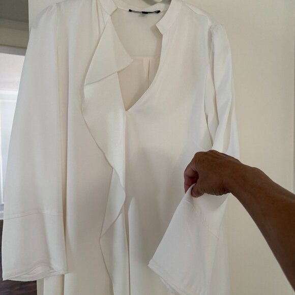 PROENZA SCHOULER WHITE DRESS- size 10. like BRAND NEW. wore ONCE. STUNNING. - Picture 5 of 16